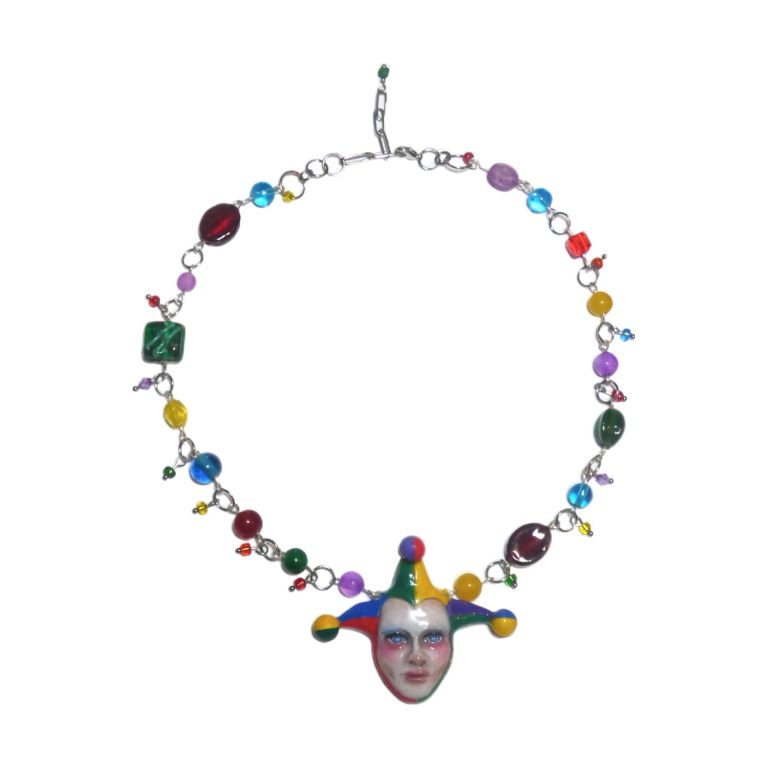 Hand-sculpted polymer clay jewellery